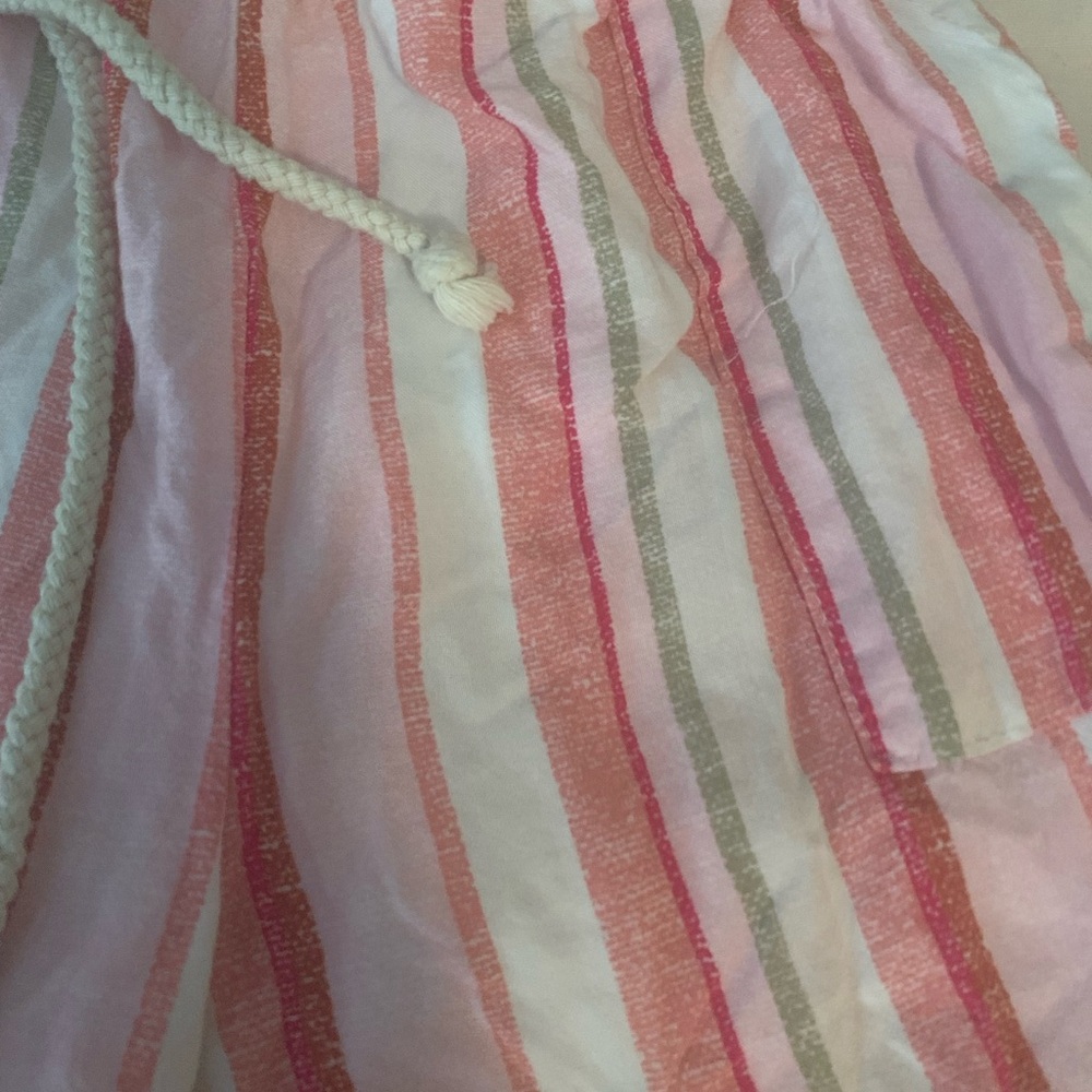 btween Pink and White Striped Girls Pants - Picture 5 of 7
